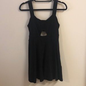 F21 Little Black Cut-Out Dress